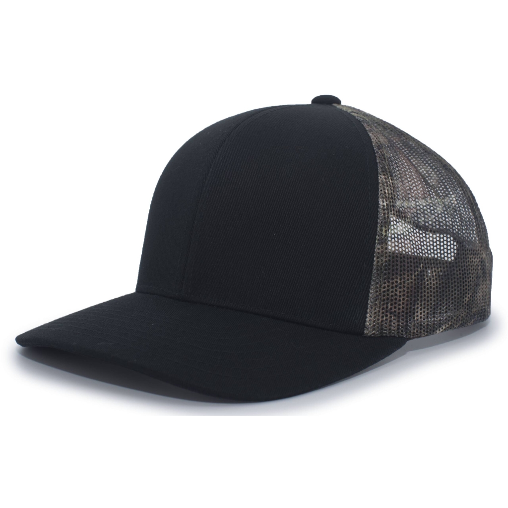 Camo Snapback Trucker Cap