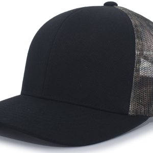 Camo Snapback Trucker Cap - Image 4