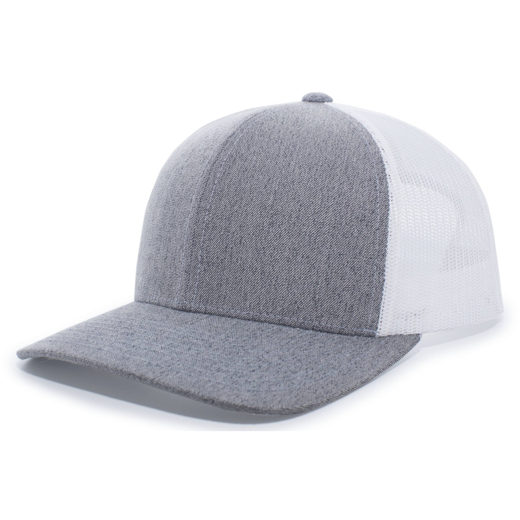 Heather Trucker Snapback Cap