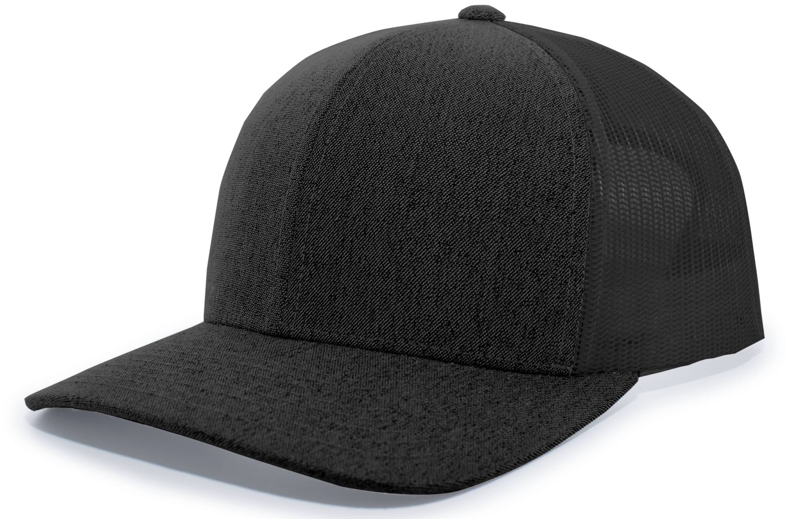 Heather Trucker Snapback Cap - Image 2