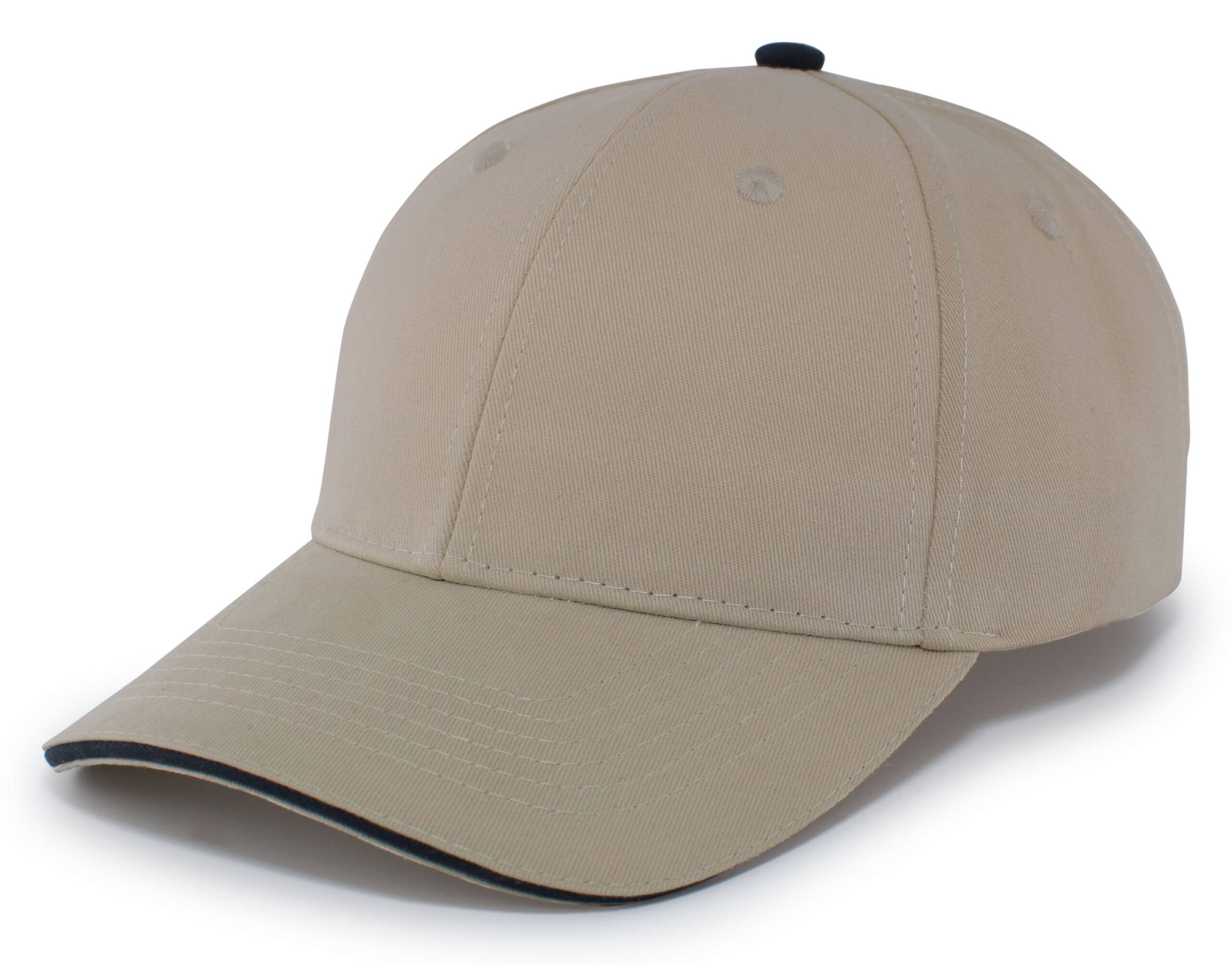 Brushed Twill Cap With Sandwich Bill - Image 9