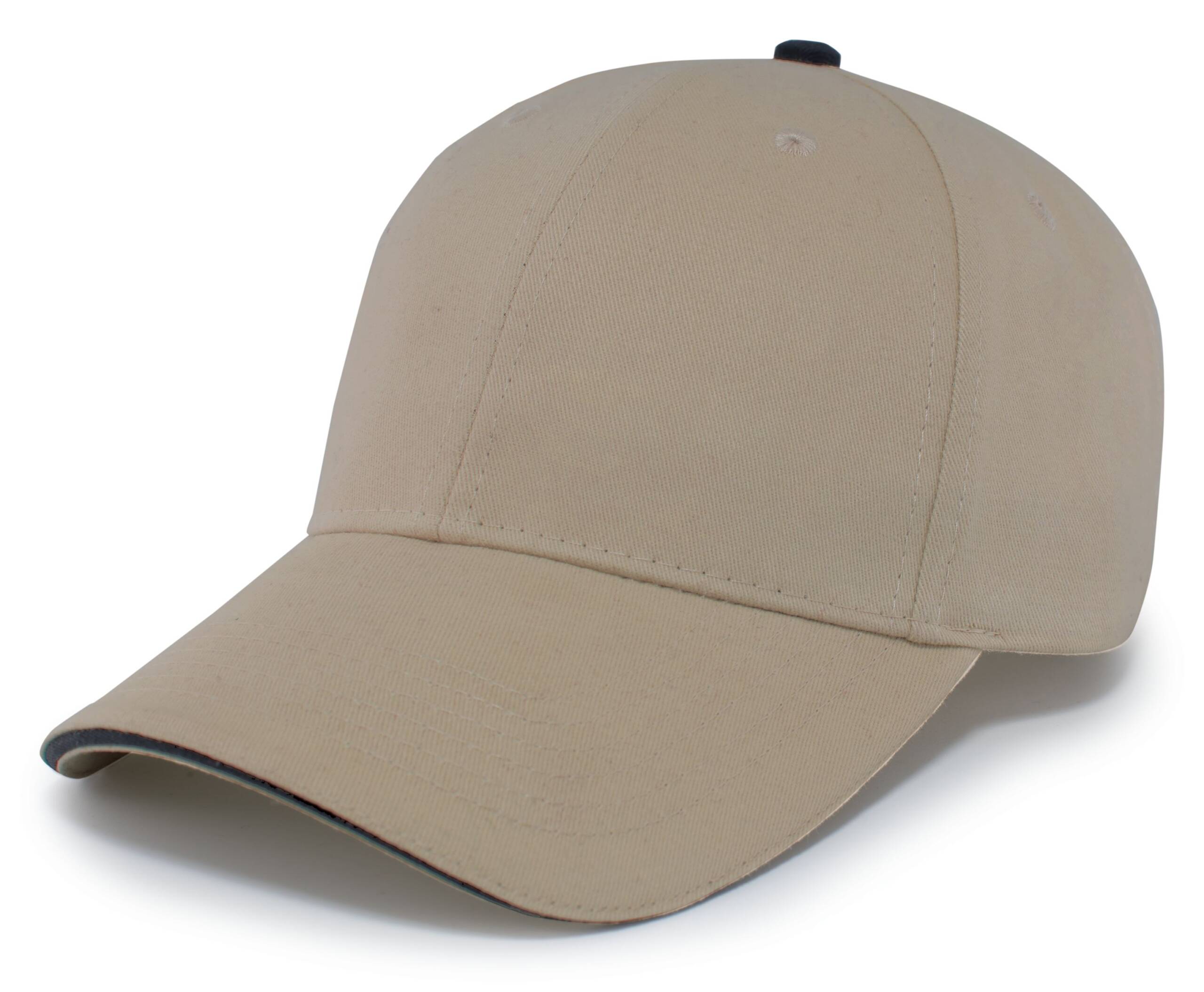 Brushed Twill Cap With Sandwich Bill - Image 8