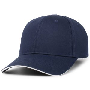 Brushed Twill Cap With Sandwich Bill - Image 13