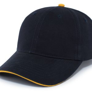 Brushed Twill Cap With Sandwich Bill - Image 10