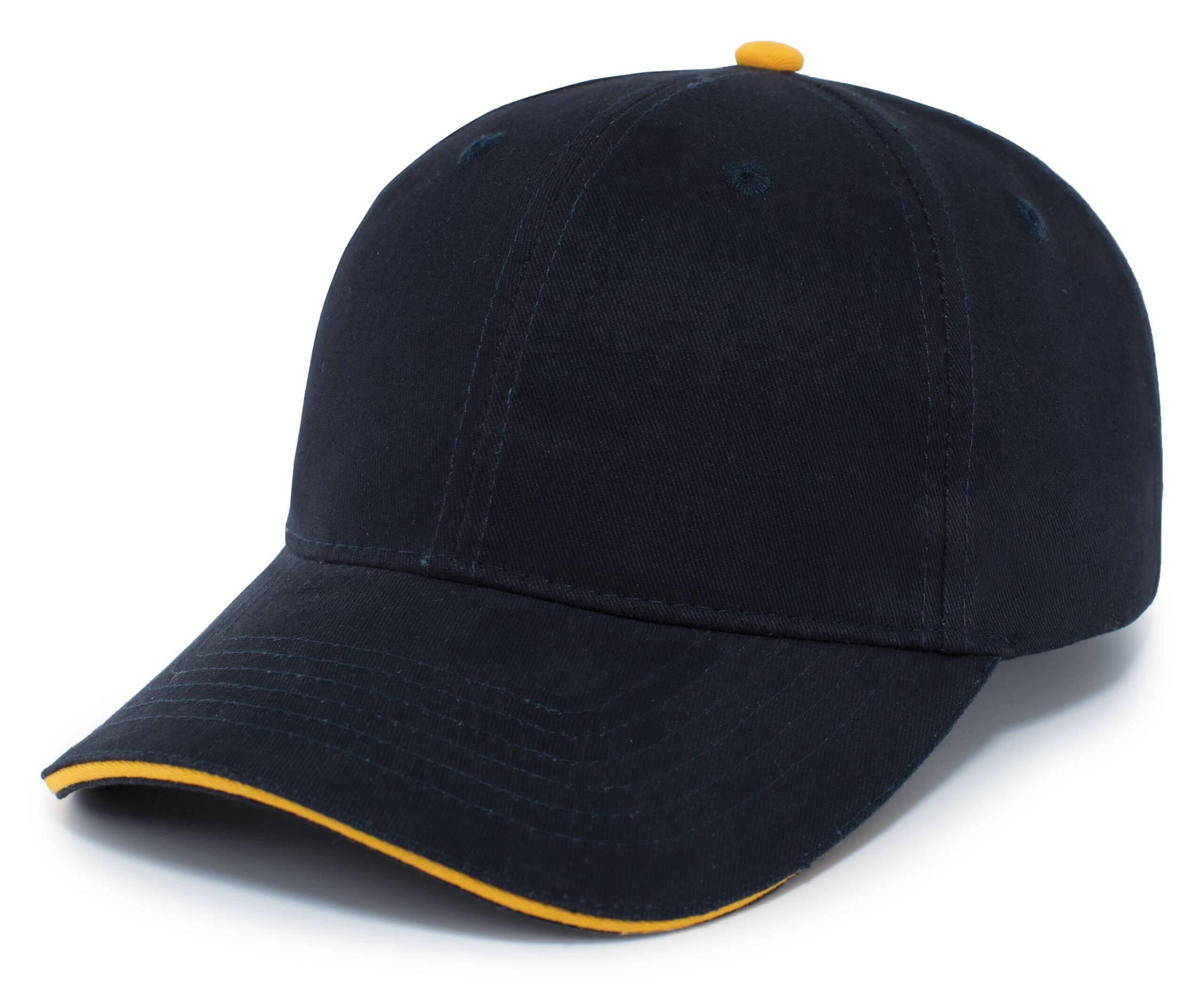 Brushed Twill Cap With Sandwich Bill - Image 10