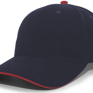 Brushed Twill Cap With Sandwich Bill - Image 12