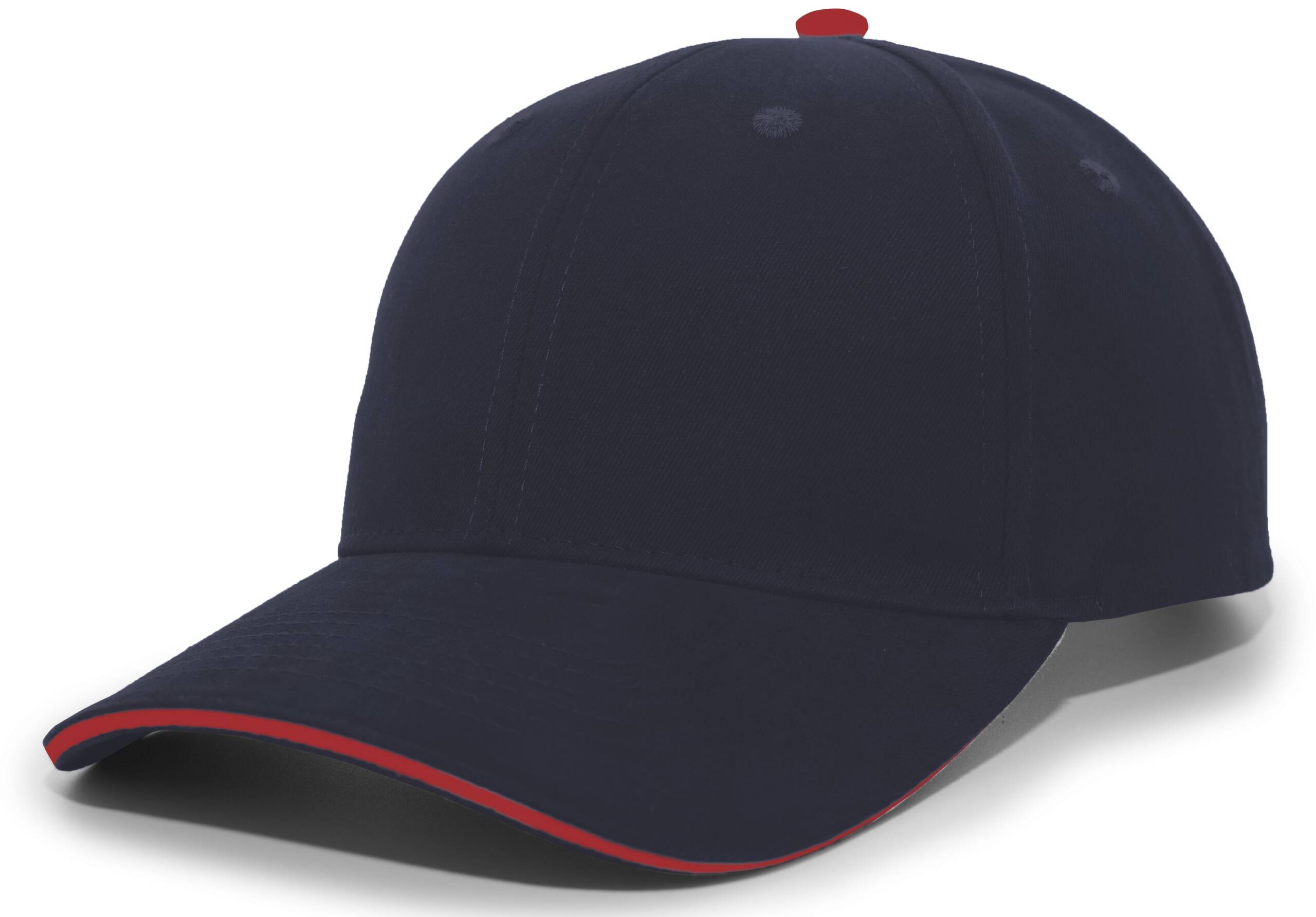 Brushed Twill Cap With Sandwich Bill - Image 12