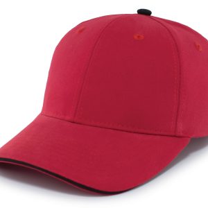 Brushed Twill Cap With Sandwich Bill - Image 14