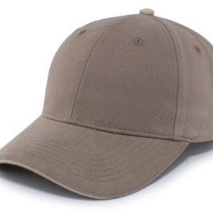 Brushed Twill Cap With Sandwich Bill - Image 2