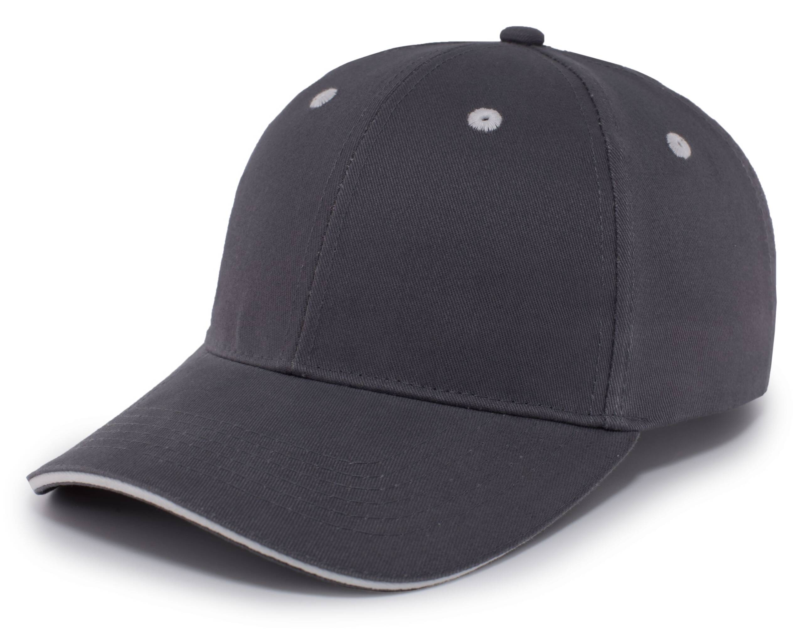 Brushed Twill Cap With Sandwich Bill - Image 7