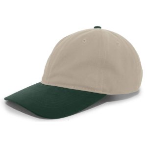 Brushed Cotton Twill Buckle Strap Adjustable Cap