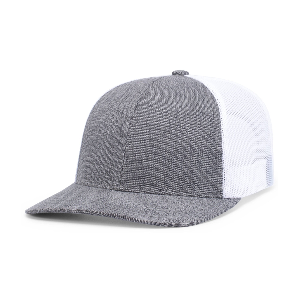 Melange Heather Low-Profile Trucker