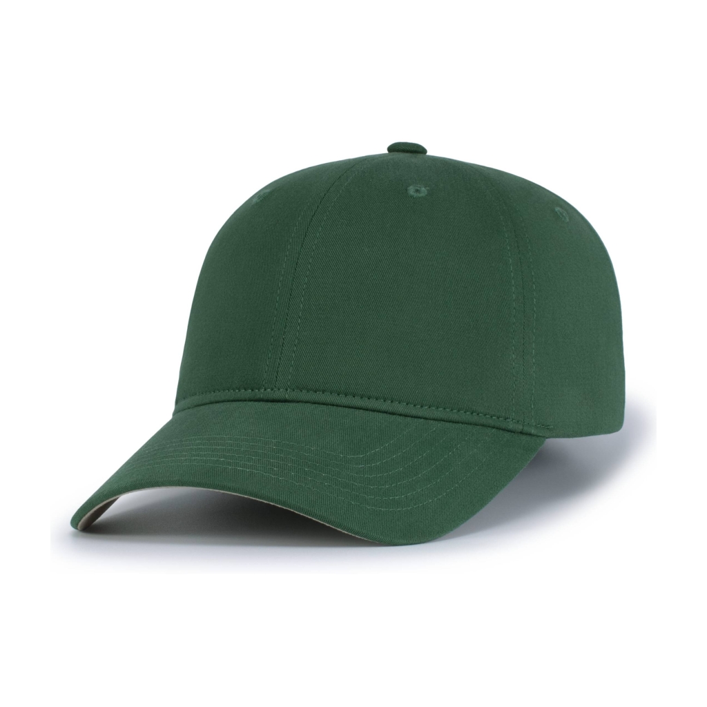 Brushed Cotton Twill Hook-And-Loop Adjustable Cap