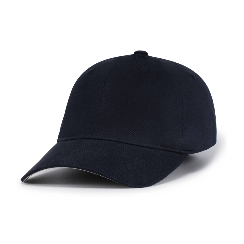 Brushed Cotton Twill Hook-And-Loop Adjustable Cap