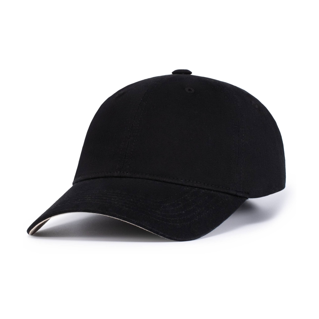 Brushed Cotton Twill Hook-And-Loop Adjustable Cap