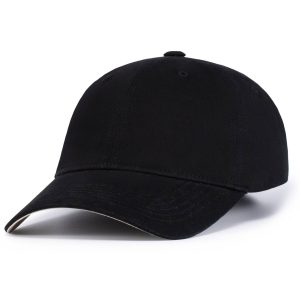 Brushed Cotton Twill Hook-And-Loop Adjustable Cap - Image 3