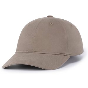 Brushed Cotton Twill Hook-And-Loop Adjustable Cap