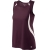 DARK MAROON/WHITE