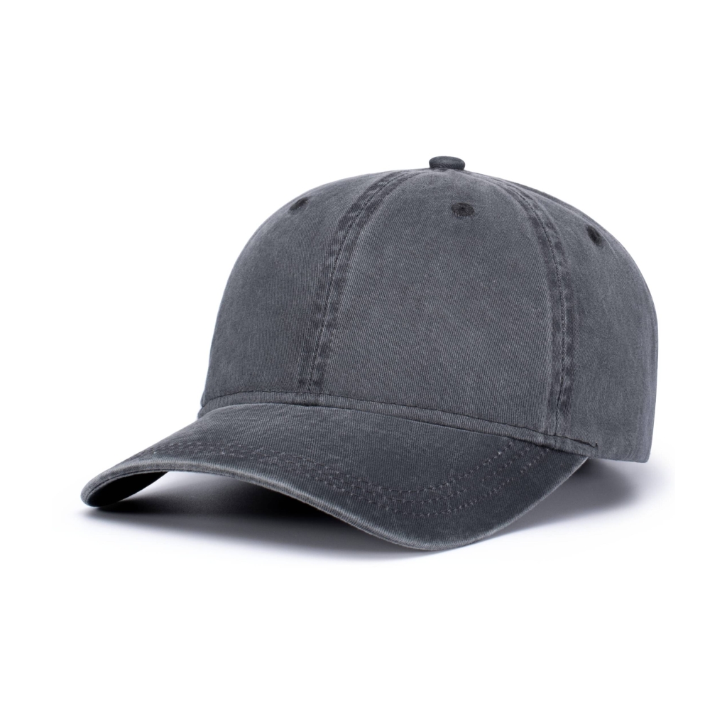 Pigment Dyed Hook-And-Loop Adjustable Cap
