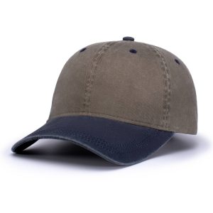 Pigment Dyed Hook-And-Loop Adjustable Cap - Image 9