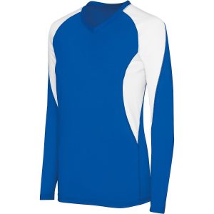 Girls Long Sleeve Court Jersey - Image 4