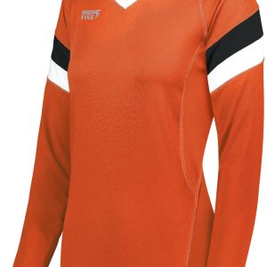 Girls TruHit Tri-Color Long Sleeve Jersey - Image 9