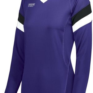 Girls TruHit Tri-Color Long Sleeve Jersey - Image 11