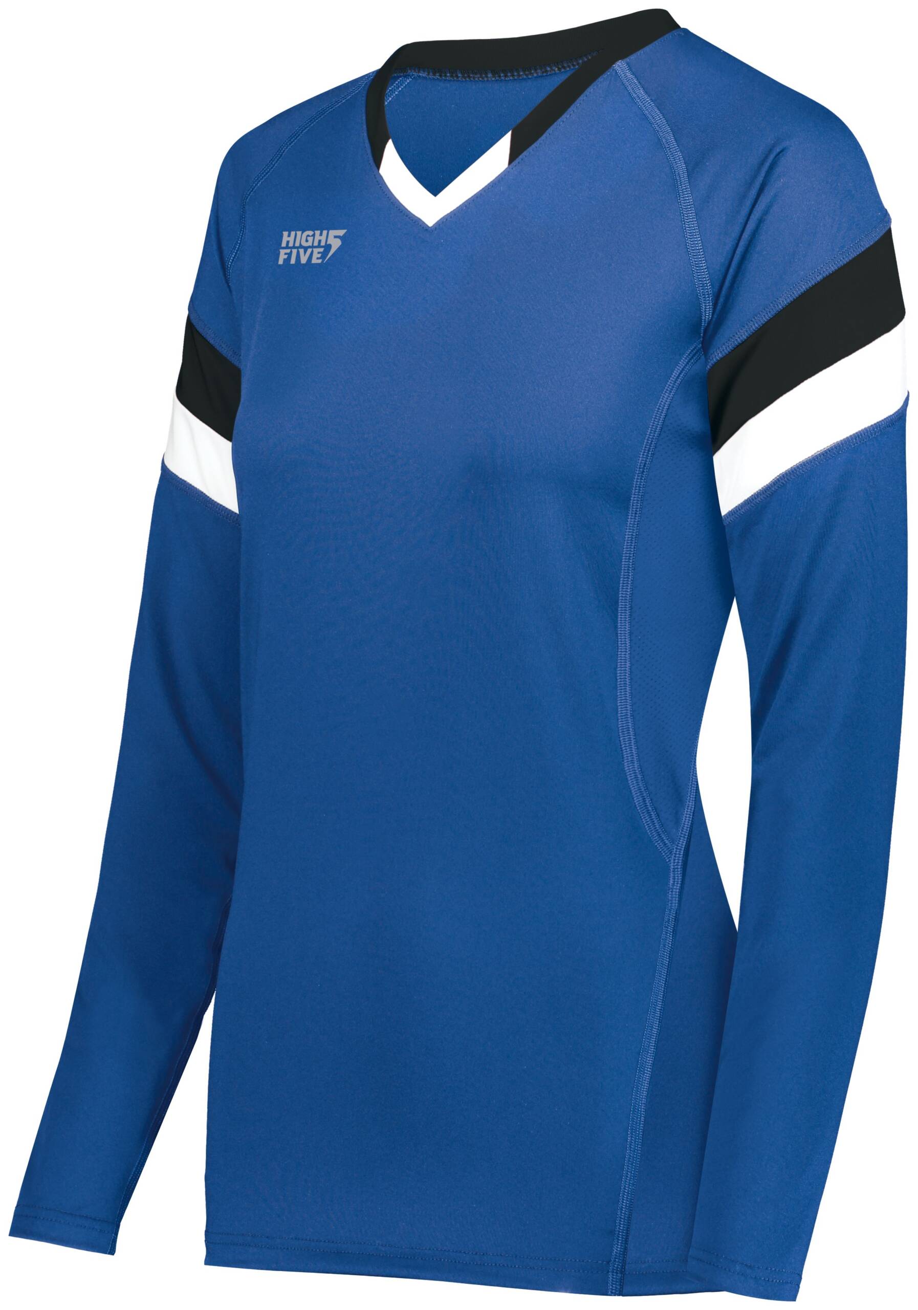 Girls TruHit Tri-Color Long Sleeve Jersey - Image 12
