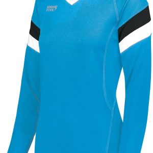 Girls TruHit Tri-Color Long Sleeve Jersey - Image 10