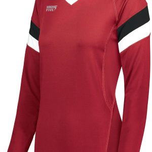 Girls TruHit Tri-Color Long Sleeve Jersey - Image 13
