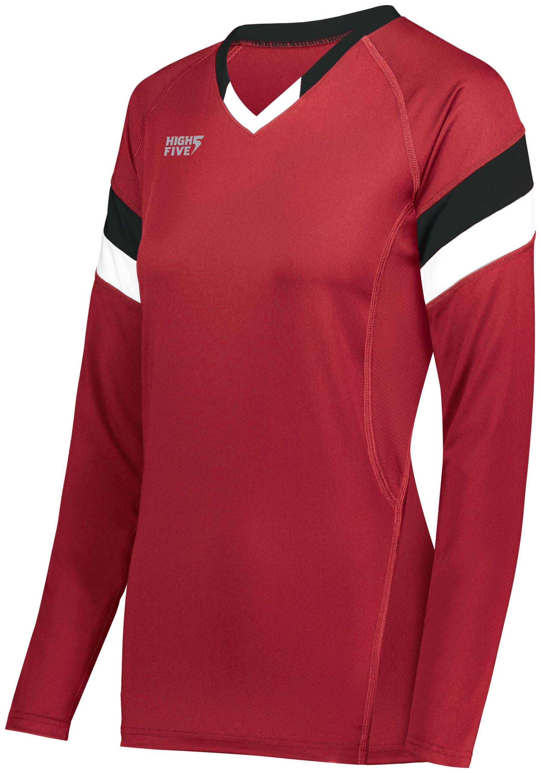 Girls TruHit Tri-Color Long Sleeve Jersey - Image 13