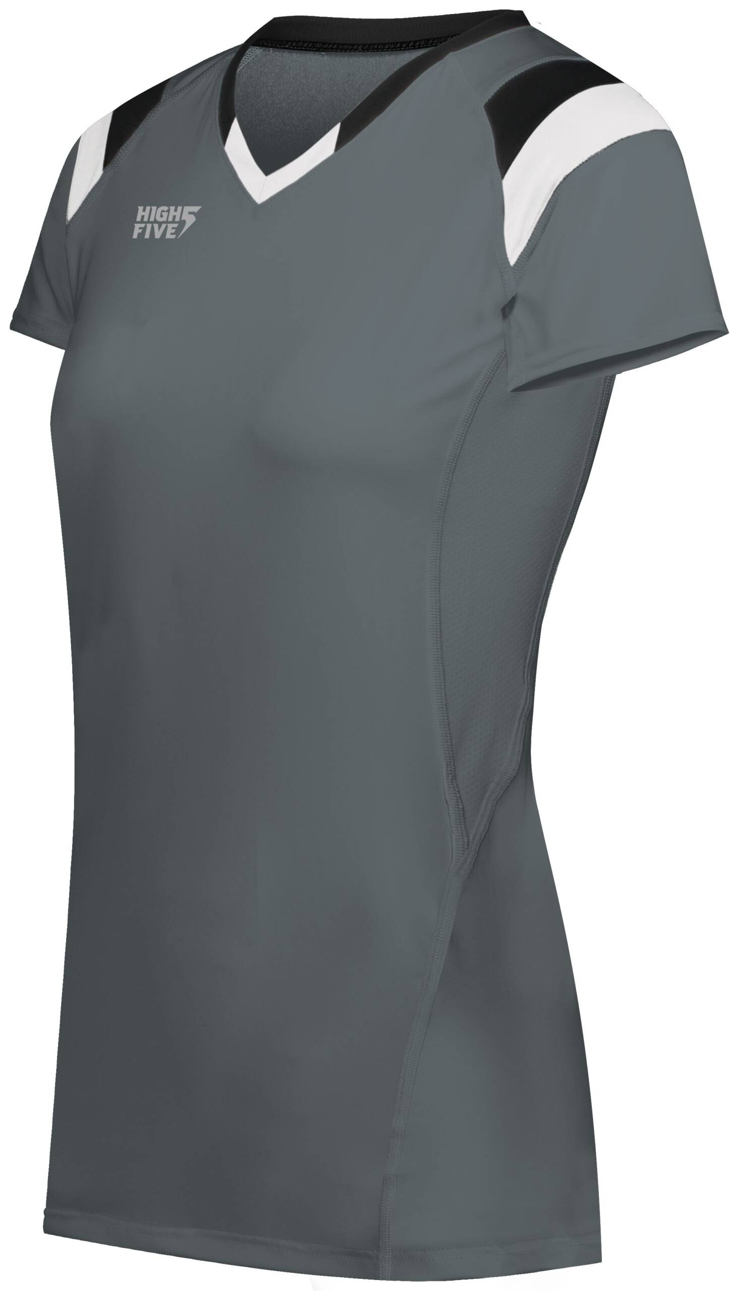 Girls TruHit Tri-Color Short Sleeve Jersey - Image 5