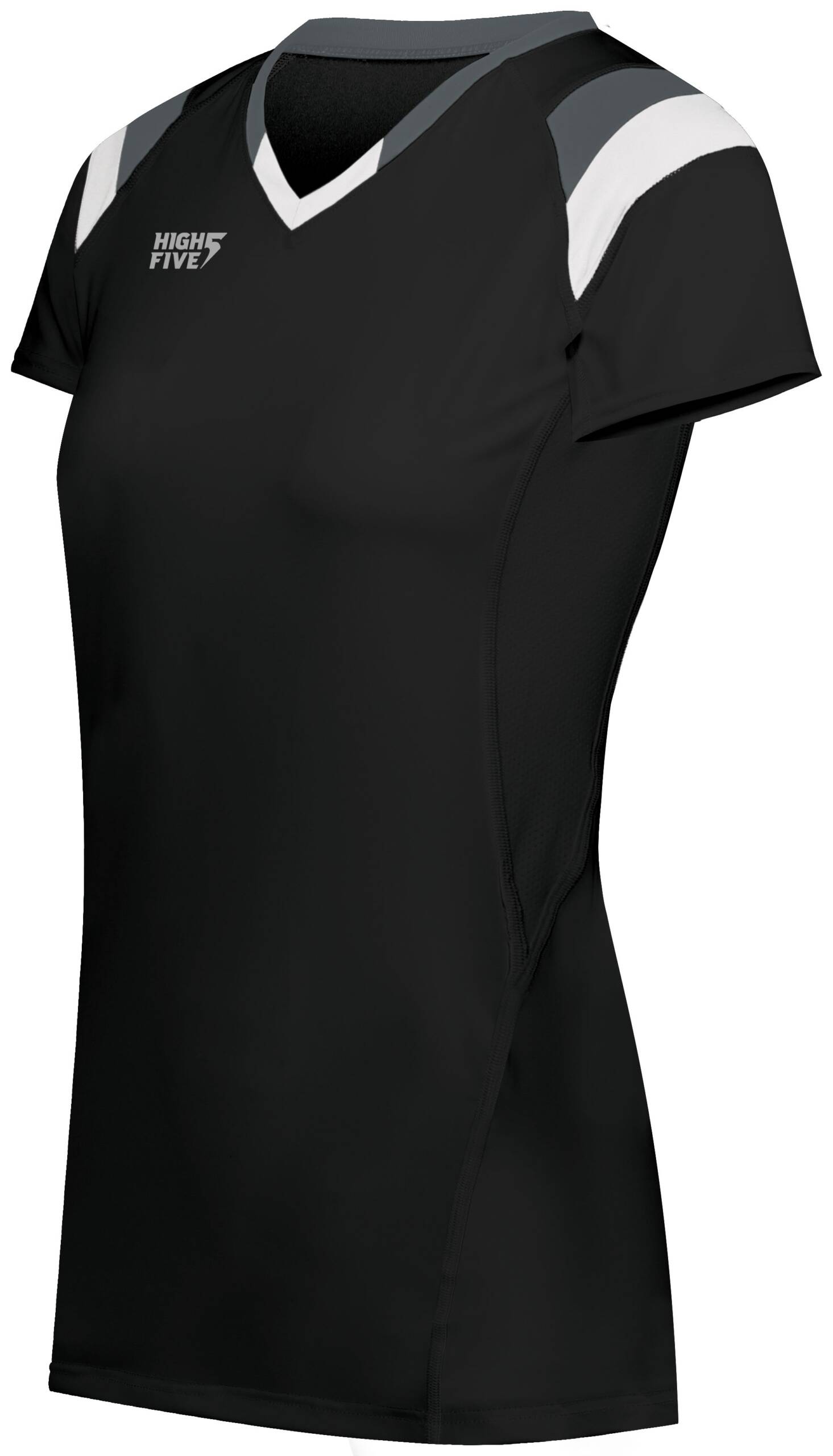 Girls TruHit Tri-Color Short Sleeve Jersey - Image 2
