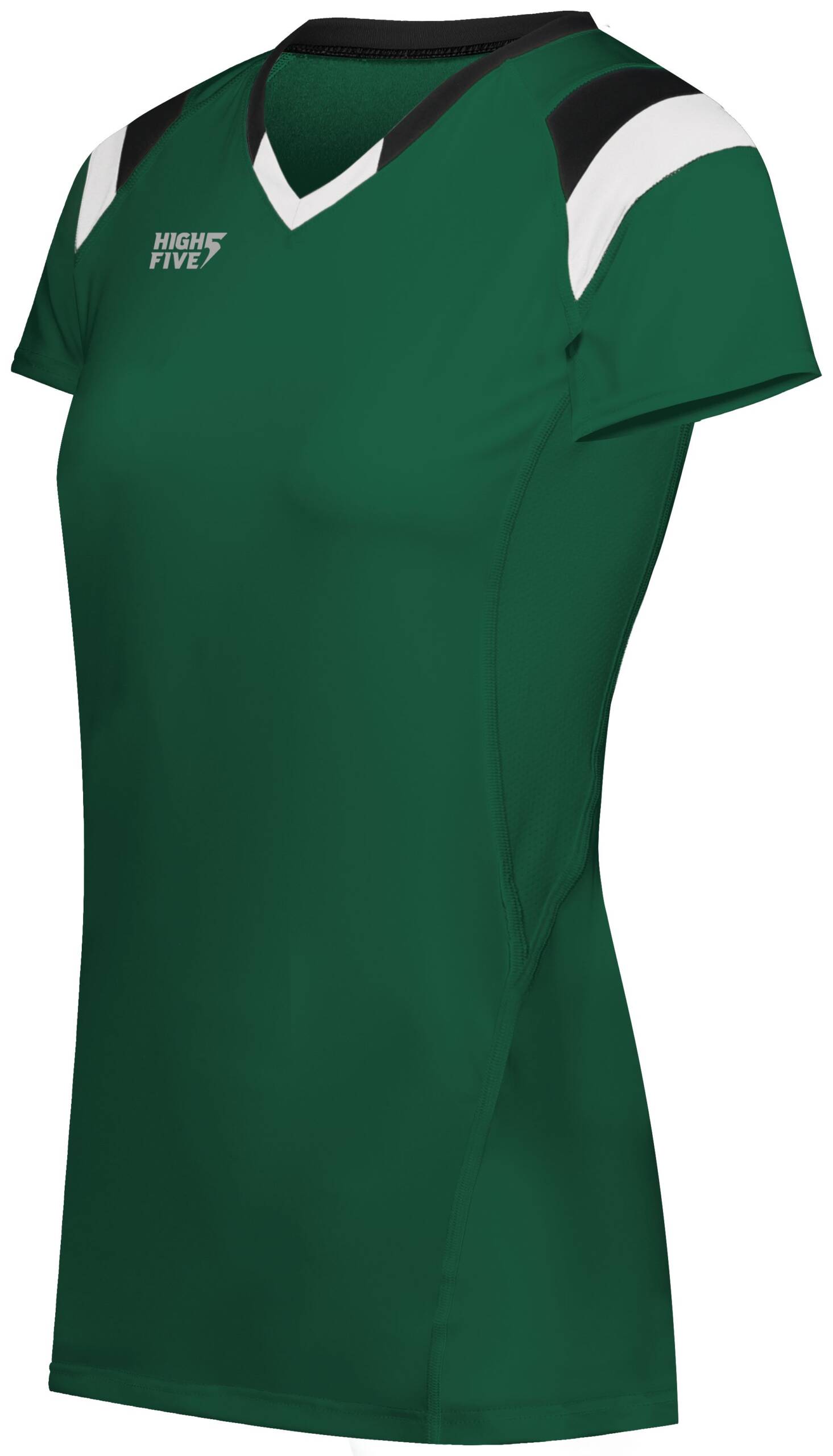 Girls TruHit Tri-Color Short Sleeve Jersey - Image 3
