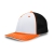 WHITE/BLACK/ORANGE