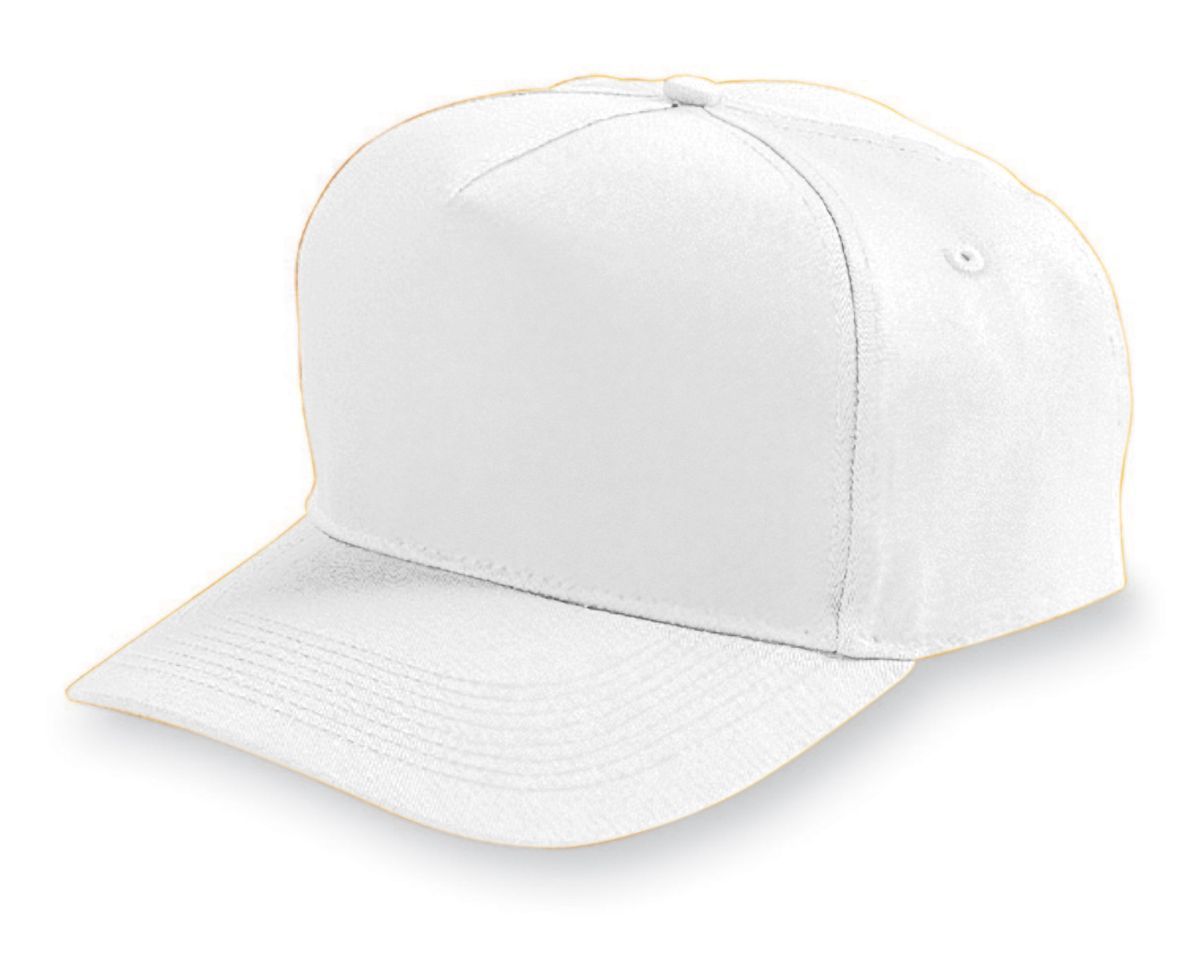 Youth Five-Panel Cotton Twill Cap - Image 7