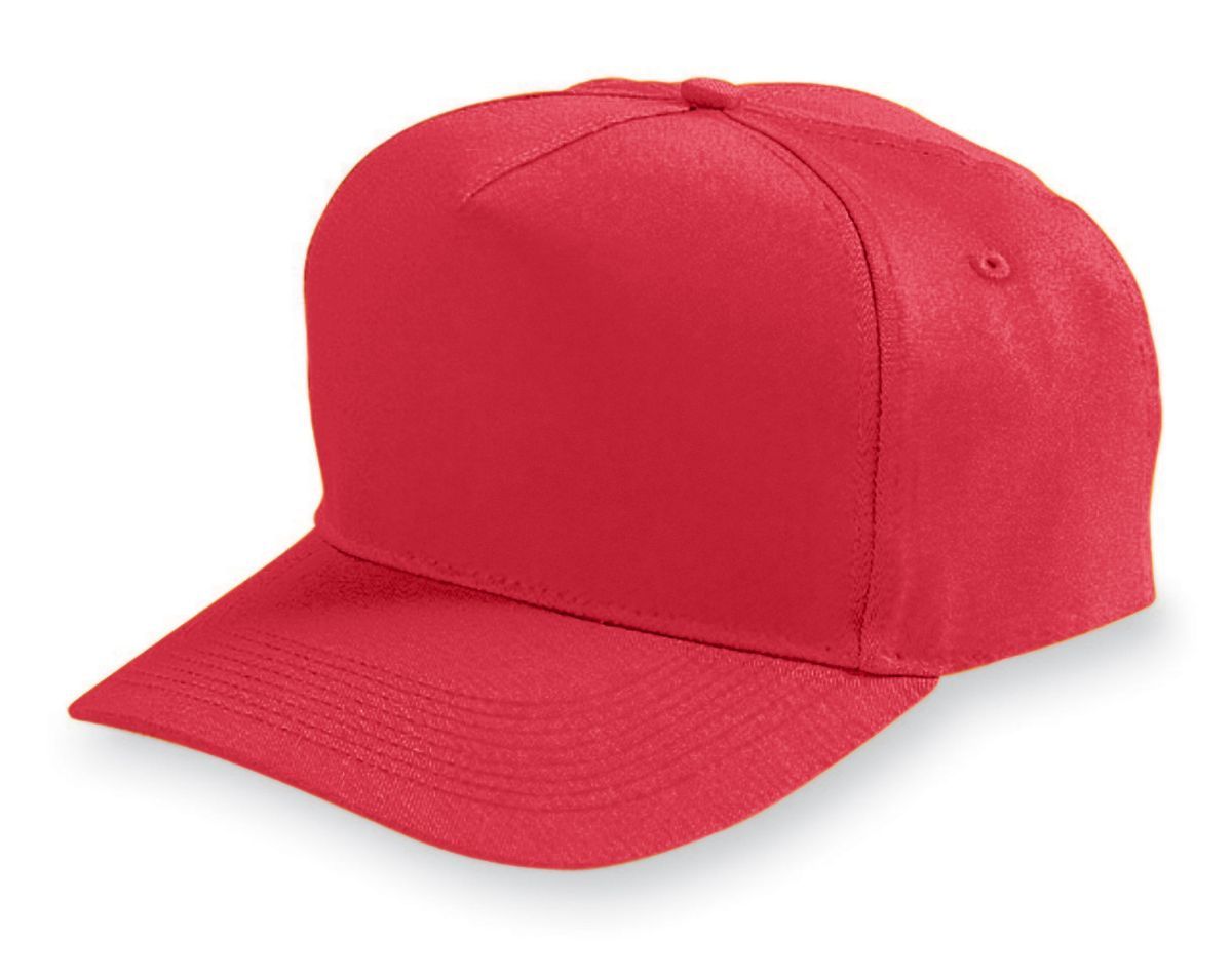 Youth Five-Panel Cotton Twill Cap - Image 5