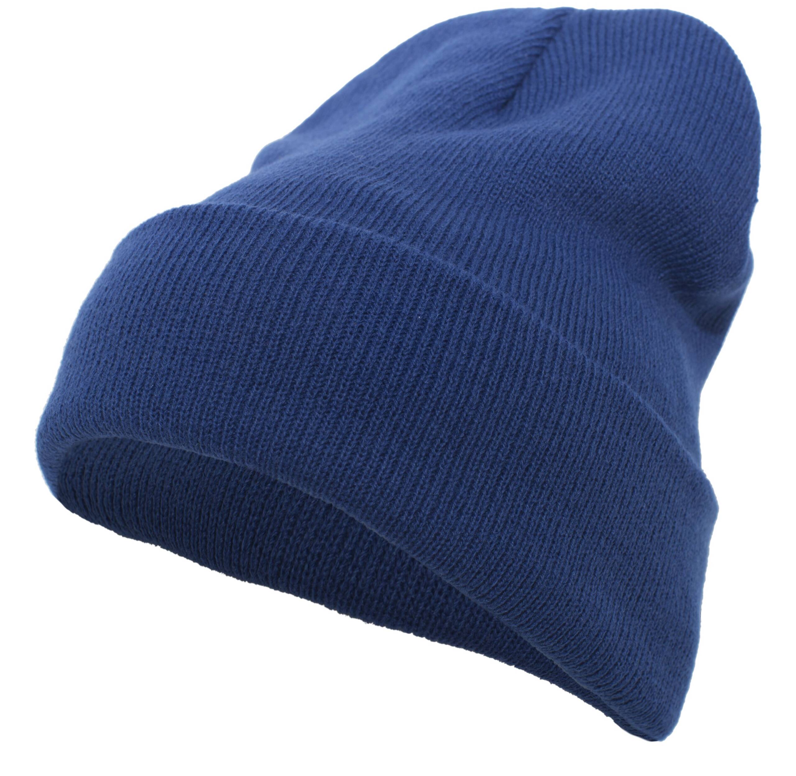 Knit Fold Over Beanie - Image 6