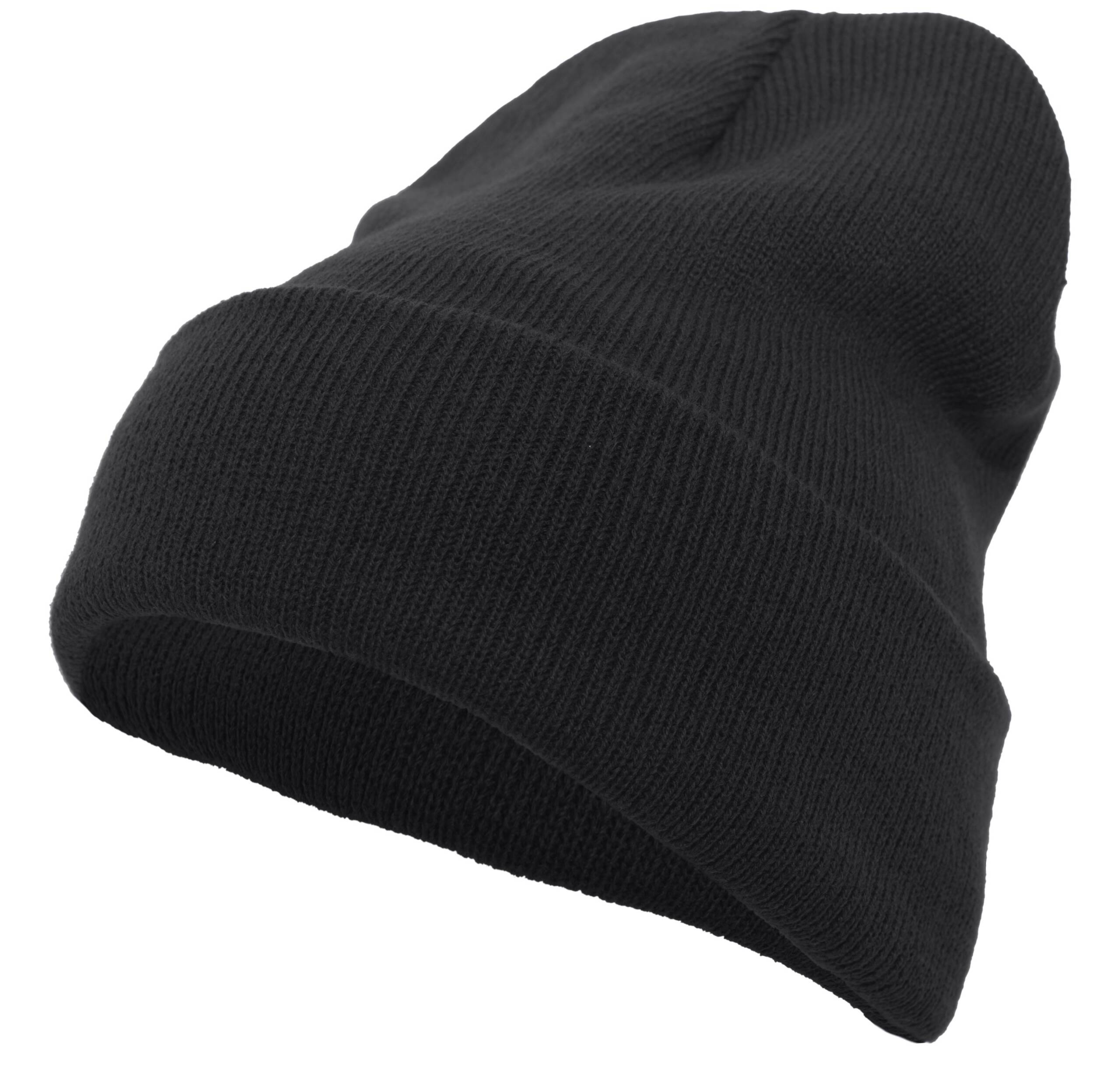 Knit Fold Over Beanie - Image 2