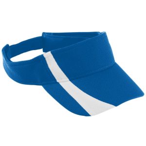 Adjustable Wicking Mesh Two-Color Visor - Image 4