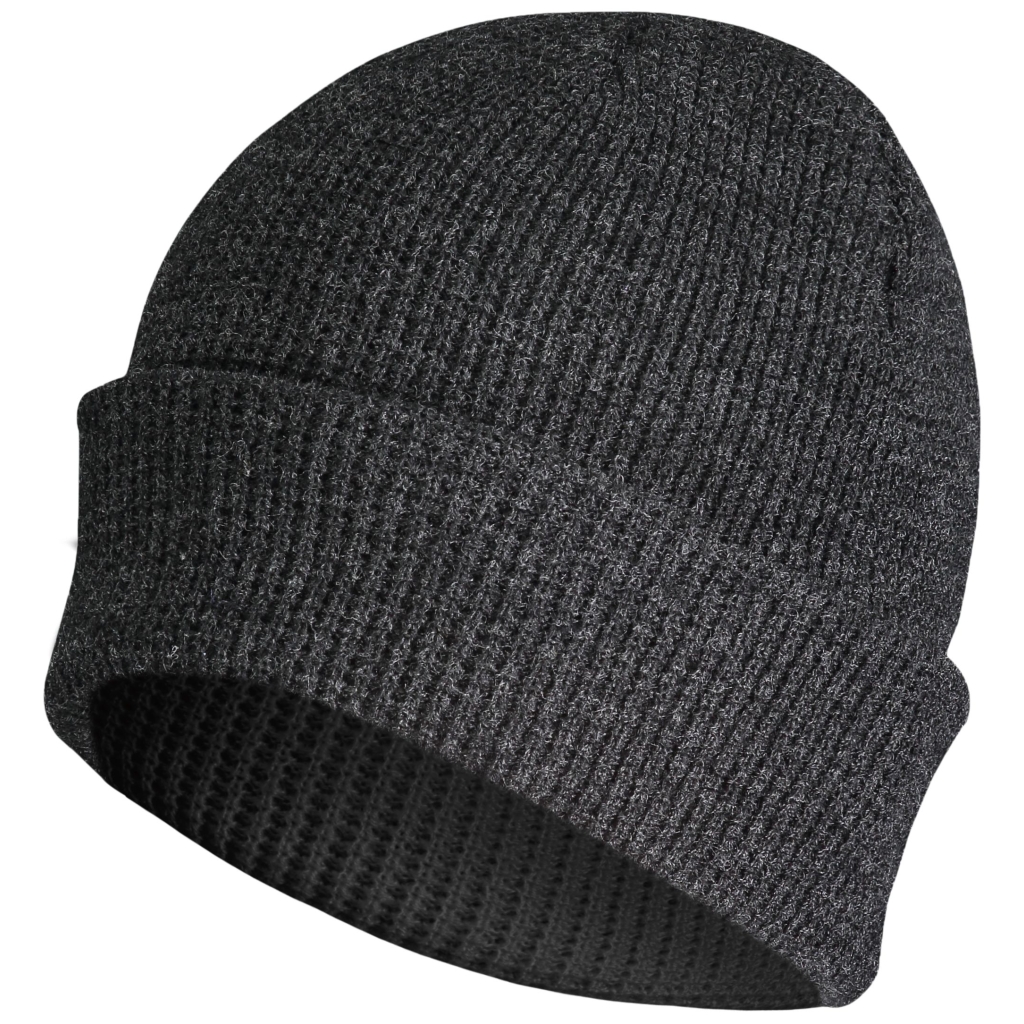 Waffle Knit Cuff Beanie
