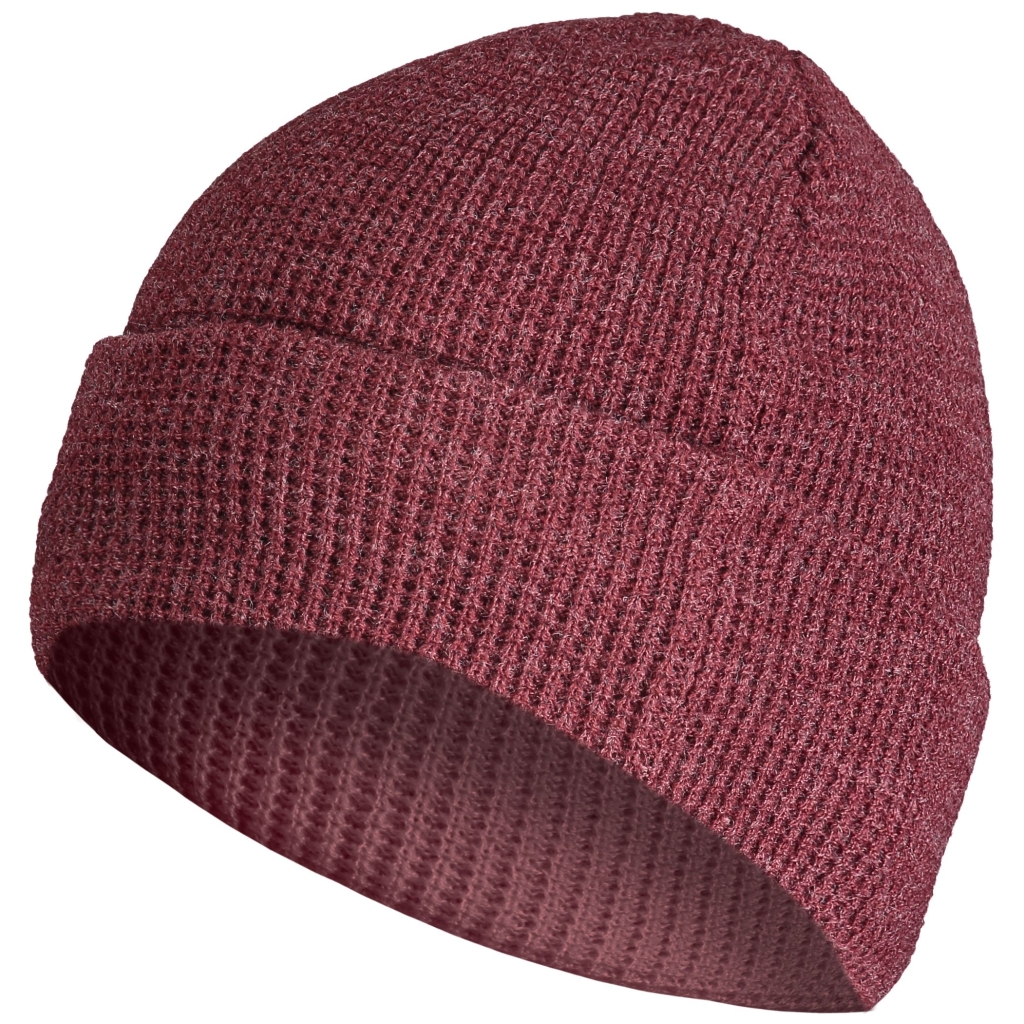 Waffle Knit Cuff Beanie