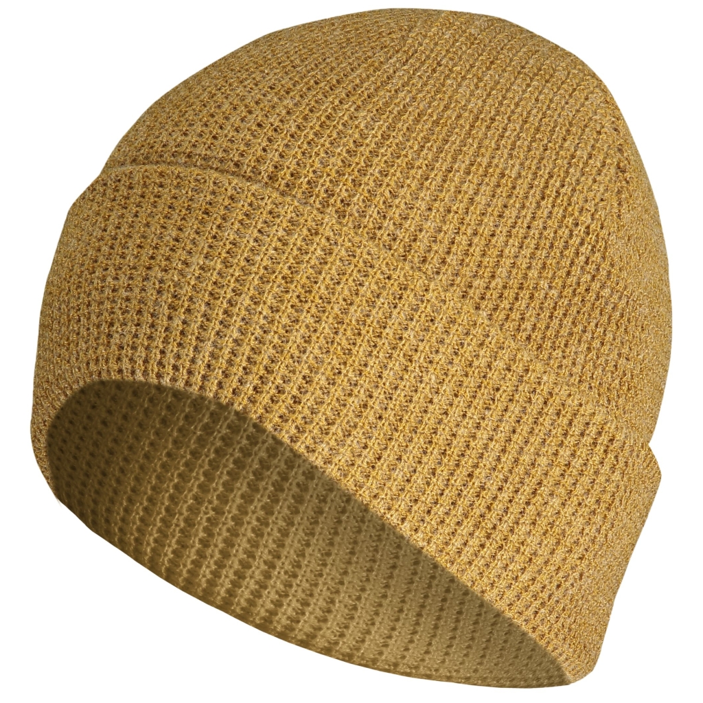 Waffle Knit Cuff Beanie