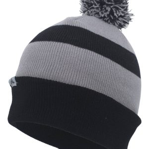 Knit Fold Over Pom-Pom Beanie - Image 11