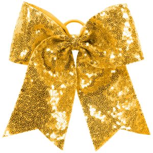 Sequin Cheer Hair Bow - Image 3