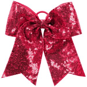Sequin Cheer Hair Bow - Image 5