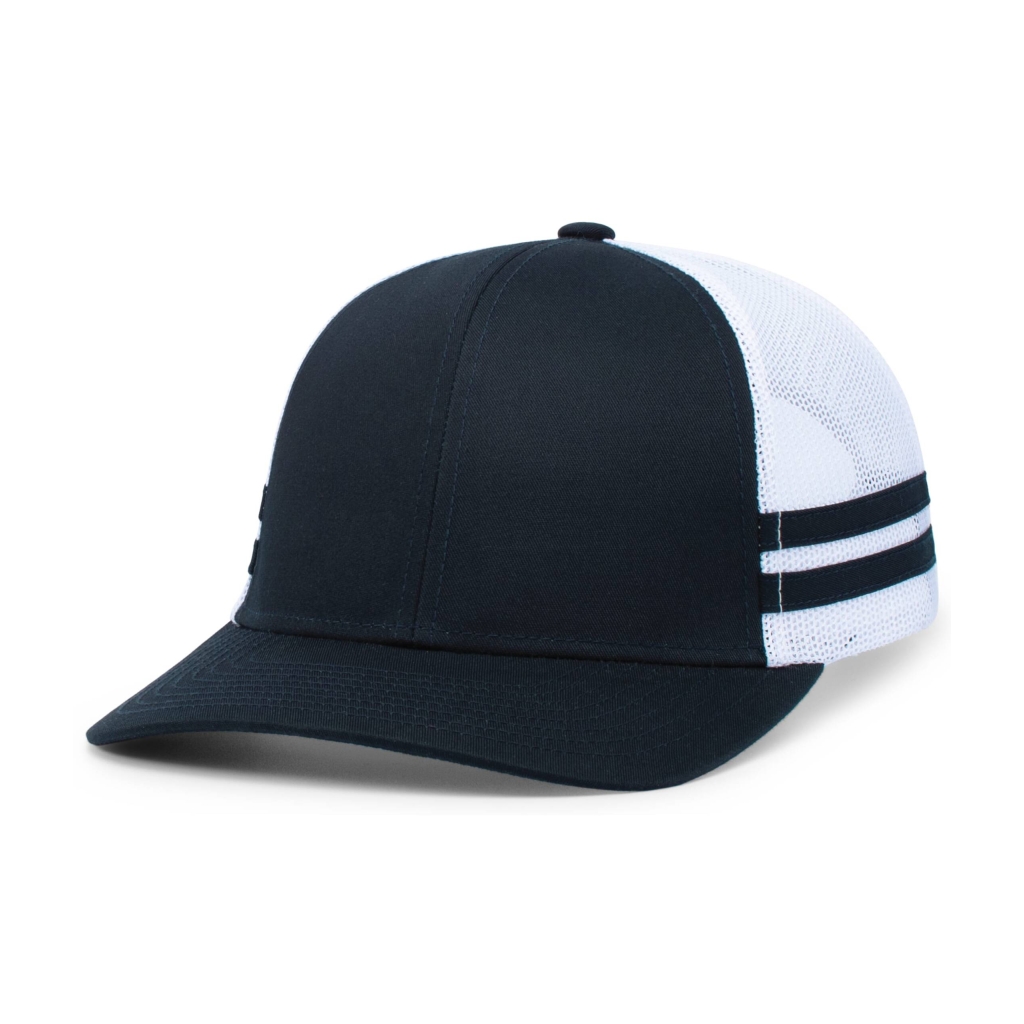 Low-Profile Stripe Trucker Cap