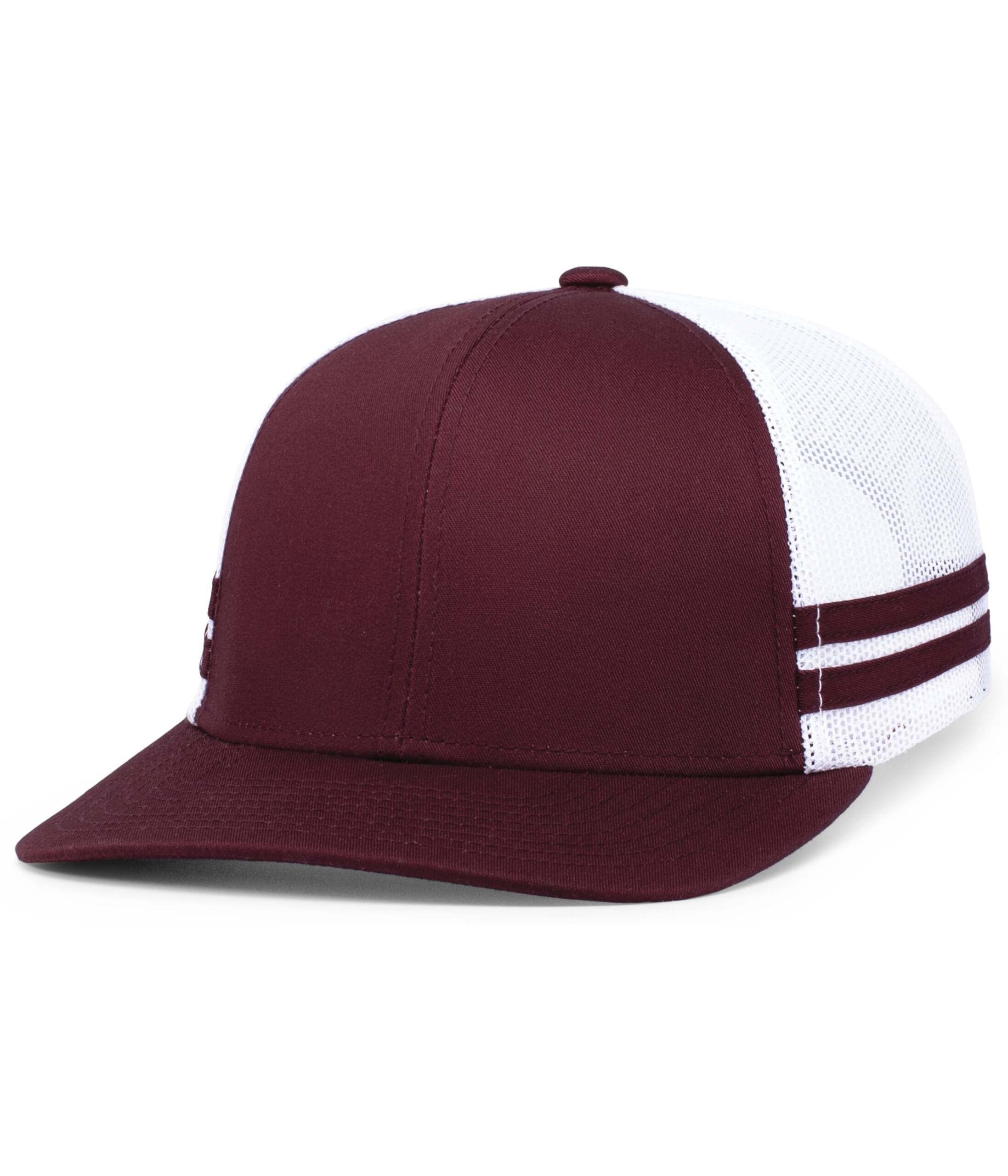 Low-Profile Stripe Trucker Cap - Image 8