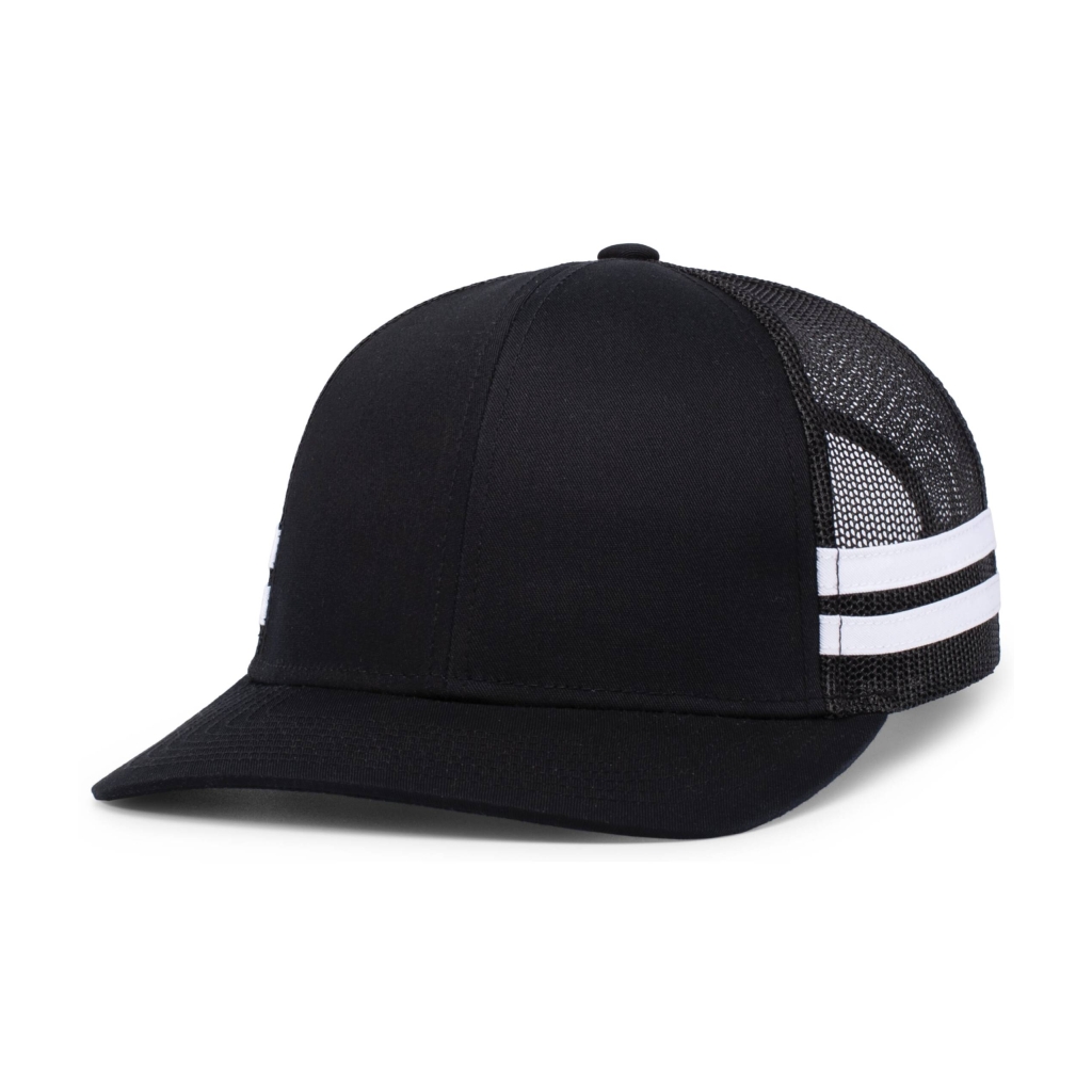 Low-Profile Stripe Trucker Cap