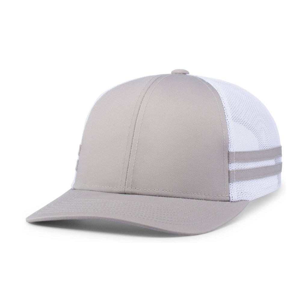 Low-Profile Stripe Trucker Cap